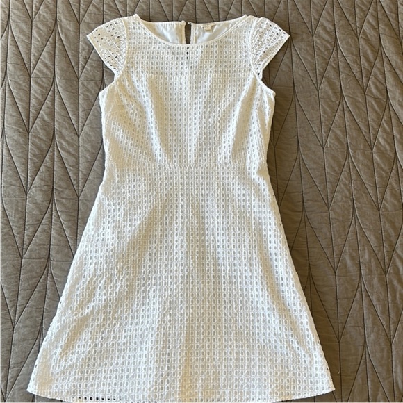 J CREW square lace dress women’s size 8 - Picture 3 of 9